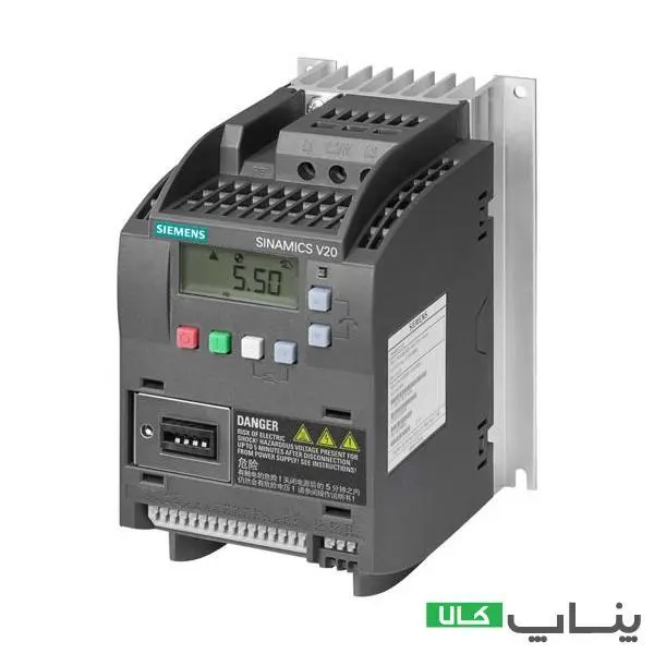 اینورتر زیمنس V20 تک فاز 0.12کیلووات 6SL3210-5BB11-2UV0 - 2