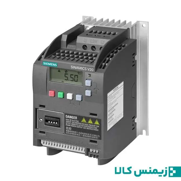 درایو زیمنس v20 سه فاز 0.37کیلووات 6SL3210-5BE13-7CV0 - 2