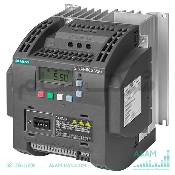 اینورتر سه فاز V20 3KW زیمنس - 2