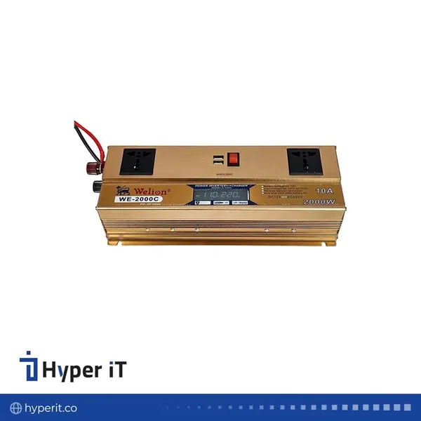 اینورتر شارژر ویلیون مدل WE-2000C10AMP ظرفیت 2000 وات - 3