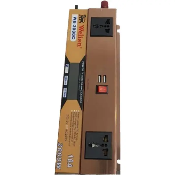 اینورتر شارژر ویلیون مدل WE-2000C10AMP ظرفیت 2000 وات - 2