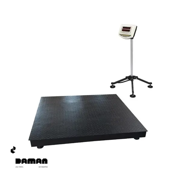 باسکول چهار لودسل 1 تن سینی 120×120 سانتیمتر مدل MDS13000D محک - 2