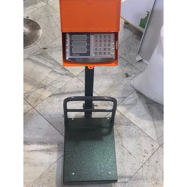 باسکول 150 کیلو کمری محافظ دار  یکسال ضمانت - 2