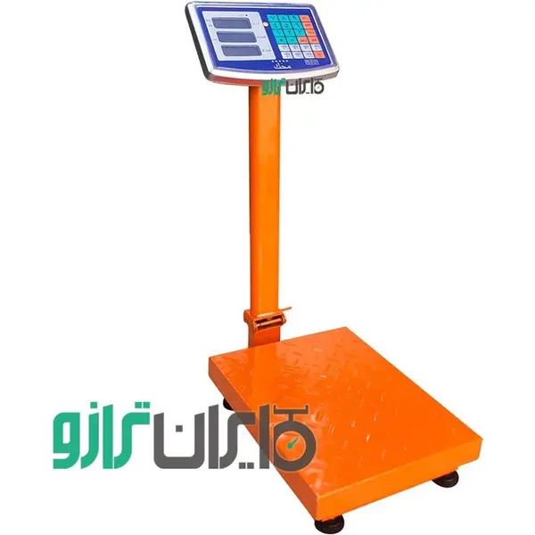 باسکول 150 کیلو صفحه کلید استیل کمری - 2