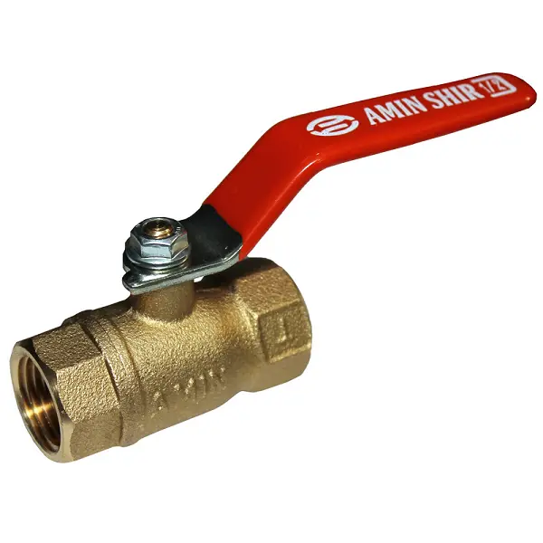 شیر گازی امین سایز 1 اینچ کد86 - 4