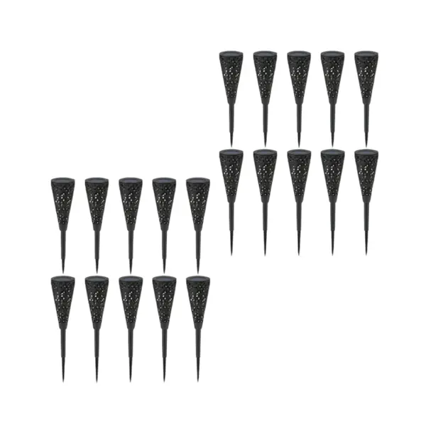 چراغ پارکی خورشیدی مدل مخروطی مجموعه 20 عددی - 2