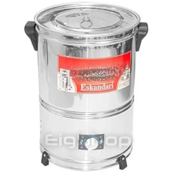 کره گیر و دوغ زن برقی کلیددار 20 لیتری استیل (پس کرایه)