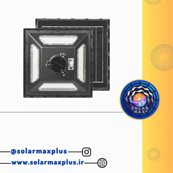 چراغ پارکی 200 وات خورشیدی  V STL28 200 W IR V79200S - 2