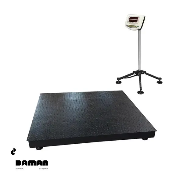 باسکول چهار لودسل 2 تن سینی 150×150 سانتیمتر مدل MDS13000D محک - 2