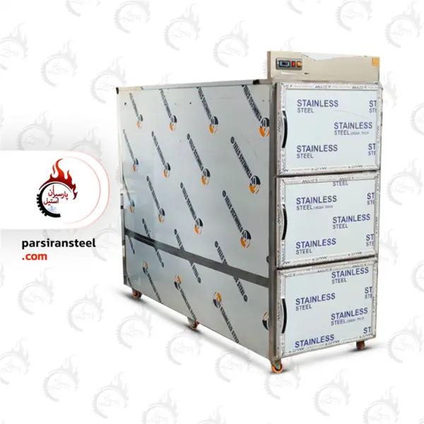 یخچال سردخانه جسد سه کابین 3 طبقه - 2