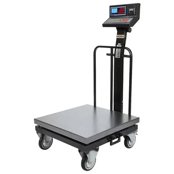 باسکول 300 کیلویی چرخدار محک مدل 13000 پلاس پرینتردار - 2