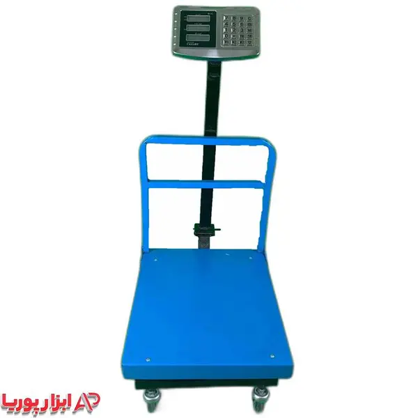 باسکول 350 کیلویی کمری چرخ دار - 2