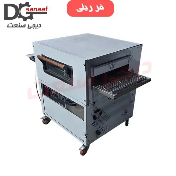 فر پیتزا ریلی موتور پایین دهنه 50 - 2
