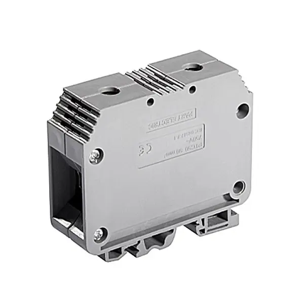 ترمینال ریلی درپوش دار دو تیکه سایز 50A پارت الکتریک - 2