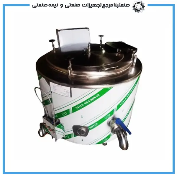 دیگ سرخ کن صنعتی پارسیان مکعبی دهنه 94 - 2