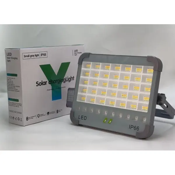 پرژکتور LED خورشیدی 200 وات مدل Solar | نورافکن پرقدرت فضای باز ضدآب - 2