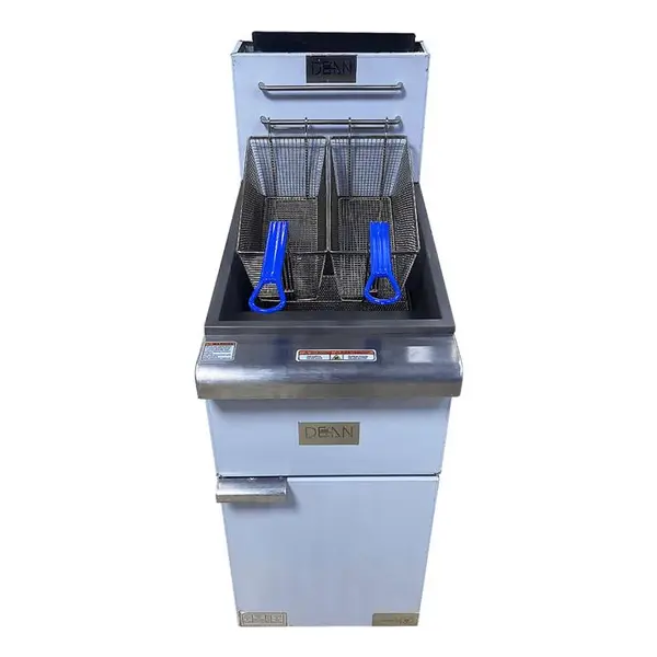 سرخ کن گازی صنعتی مبله دین ۴ شعله آبا ( وارداتی) کد OT-4G-B - تصویر 1