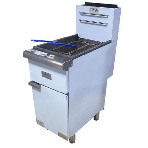 سرخ کن گازی صنعتی مبله دین ۴ شعله آبا ( وارداتی) کد OT-4G-B - 2