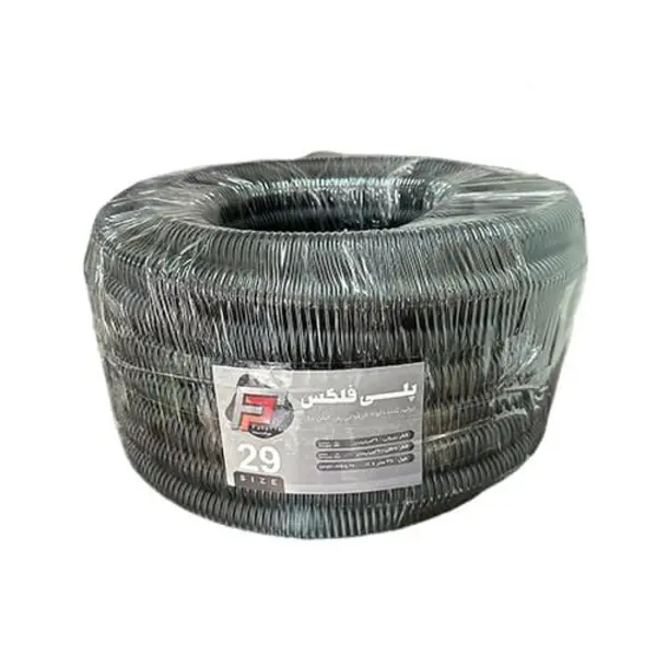 لوله خرطومی پلی اتیلن پلی فلکس Poly Flex سایز 29 سفید - 3