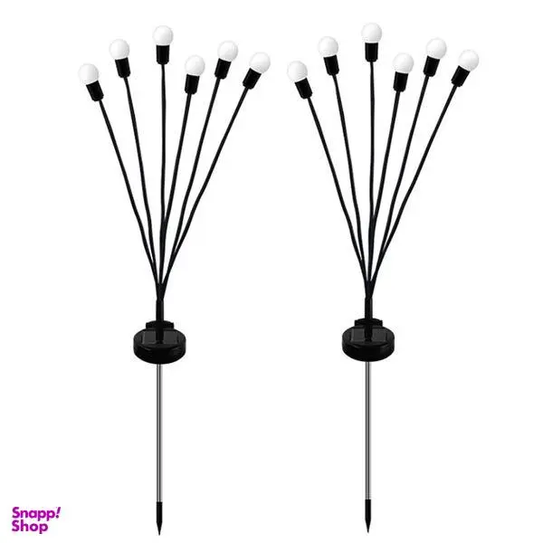 چراغ پارکی خورشیدی مدل شب تاب SP مجموعه 2 عددی - 2