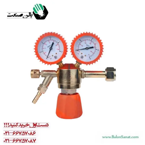 رگلاتور هیدروژن دو گیجه توان جم مدل tji0124 - 2