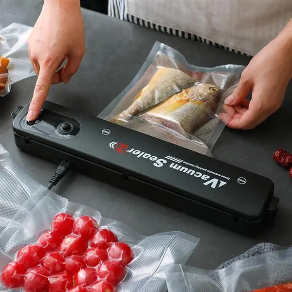 دستگاه وکیوم مواد غذایی خانگی vacuum sealer مدل ZKFK-001 - 5