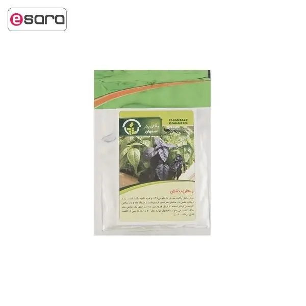 بذر ریحان بنفش پاکان بذر - 6