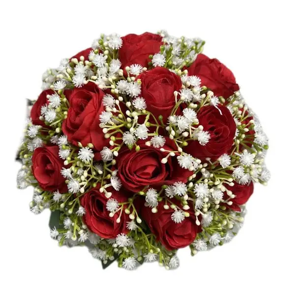 دسته گل عروس رز - 2