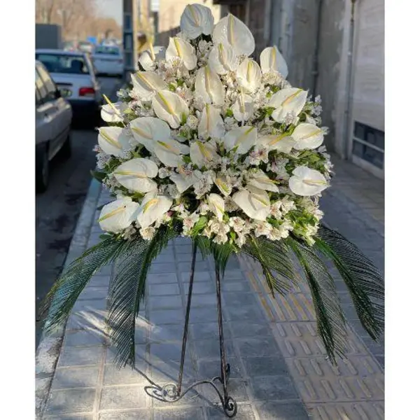 ارسال تاج گل ترحیم1063 - 2