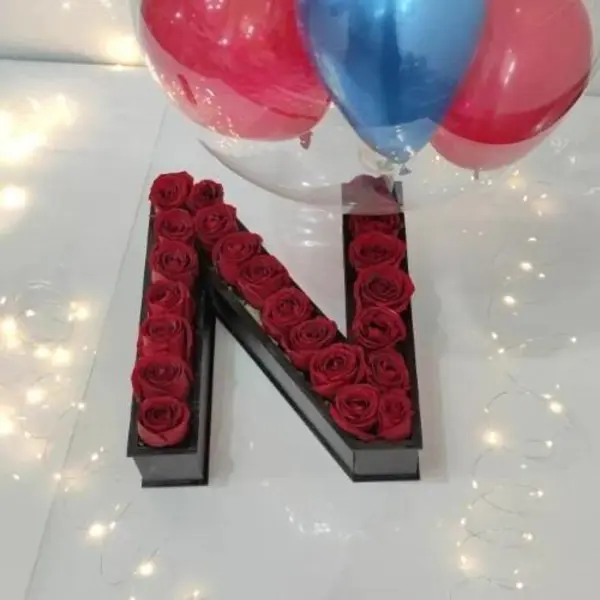 باکس گل رز ساده  کد1146 - 2