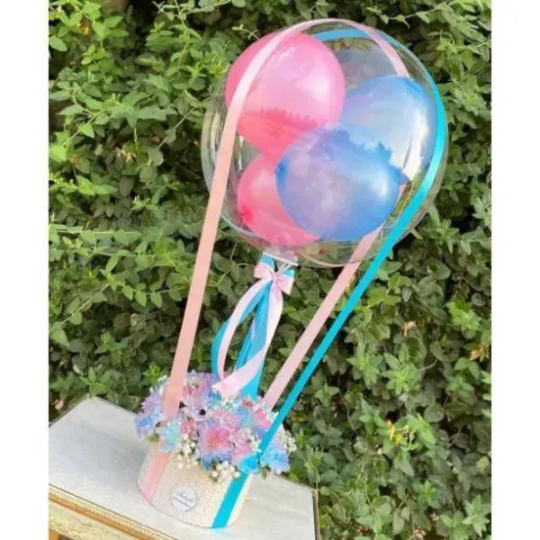 سبد گل برای زایمان همسر کد1177 - 2