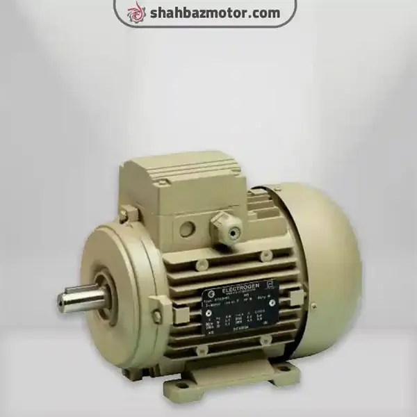 الکتروموتور الکتروژن 1.5 کیلووات 2 اسب سه فاز آلومینیومی ( 1/5 کیلووات ) - 2