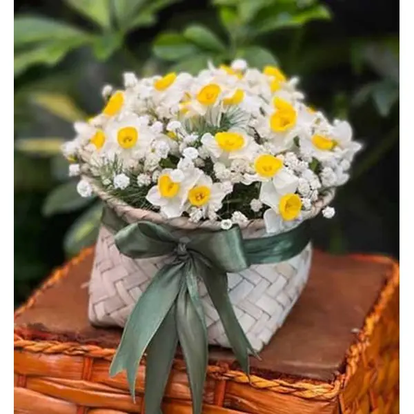 جعبه گل نرگس 210 - 2