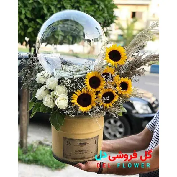 باکس گل بادکنکی 245 - 2