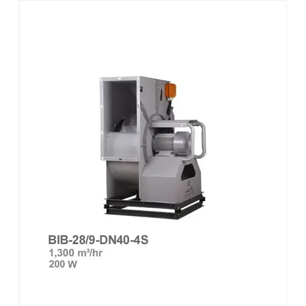 فن سانتریفیوژ 28 سانت یکطرفه بکوارد دمنده BIB-28/9-DN40-4S - 2