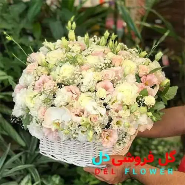 سبد گل زیبا برای تشکر 341 - 2