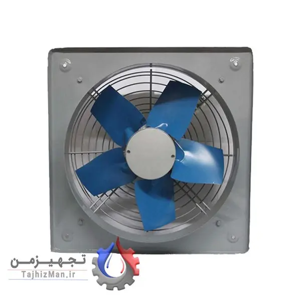 هواکش دمنده 40 سانتیمتر صنعتی سبک فلزی سه فاز 1400 دور - VID-40D4T - 3
