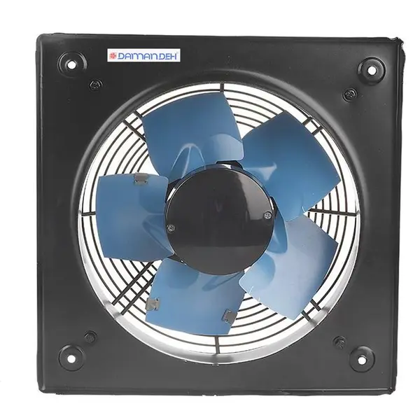 هواکش دمنده 40 سانتیمتر صنعتی سبک فلزی تک فاز 1400 دور - VID-40D4S - 3