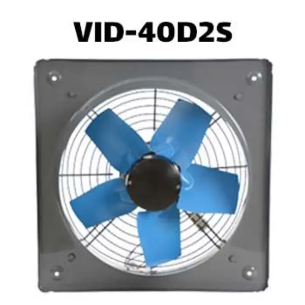 هواکش دمنده 40 سانتیمتر صنعتی سبک فلزی تک فاز 1400 دور - VID-40D4S - 4