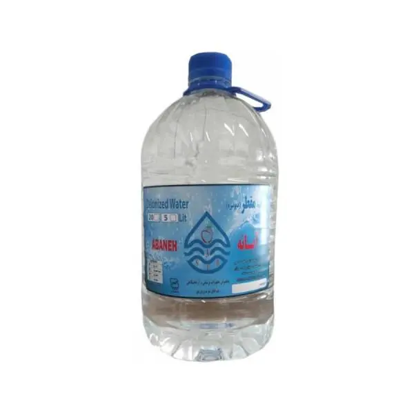آب مقطر دیونیزه آبانه 5 لیتری - 3