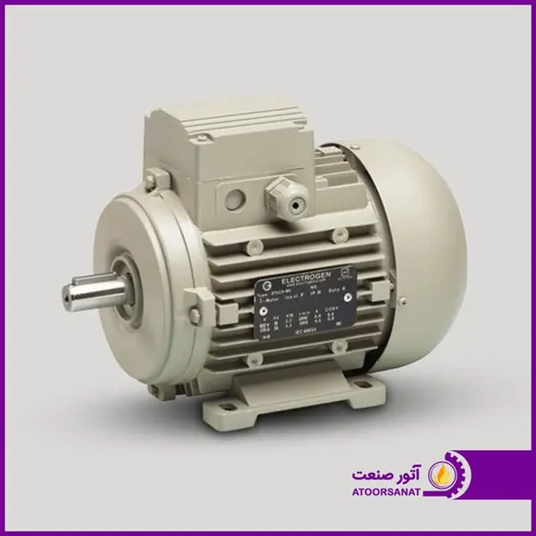 الکتروموتور الکتروژن سه فاز 7.5 کیلووات 1500 دور - 6