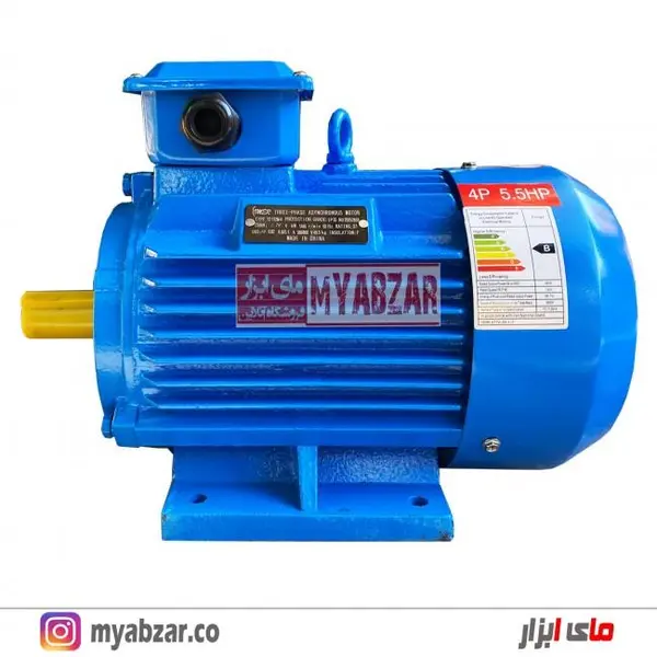الکتروموتور الکتروژن سه فاز 7.5 کیلووات 1500 دور - 2