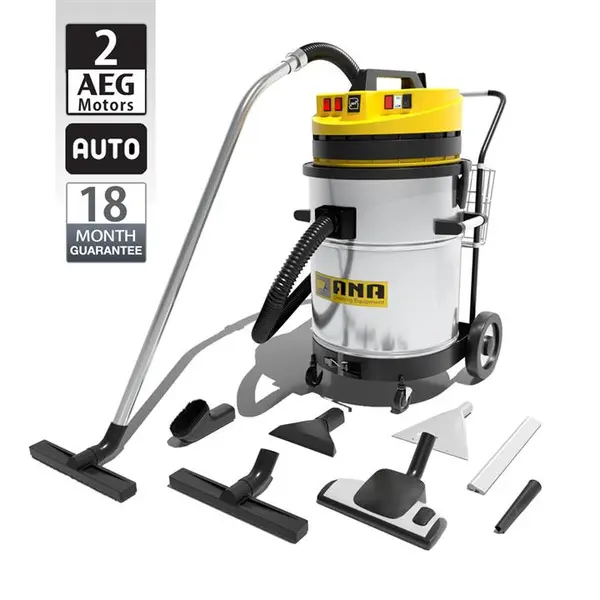 جاروبرقی صنعتی دو موتوره (موتور AEG) آنا مدل 82WD pro - 2