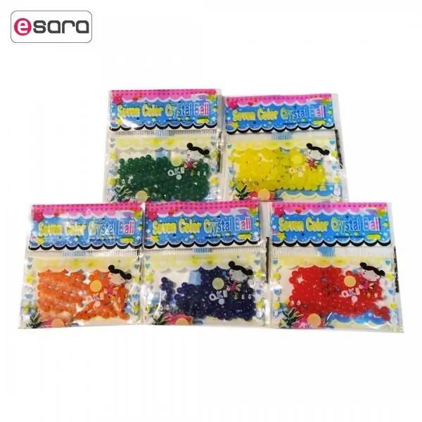 خاک ژله ای مدل Seven Color بسته 5 عددی - 3