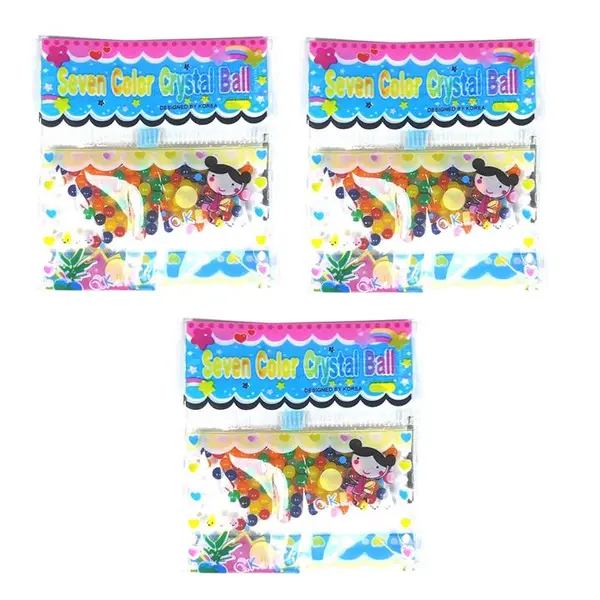 خاک ژله ای کریستالی مدل Seven Color بسته 3 عددی - 5