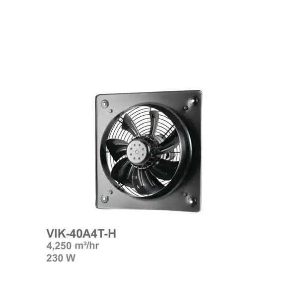 هواکش صنعتی دمنده مدل VIK-40A4T-H - 2