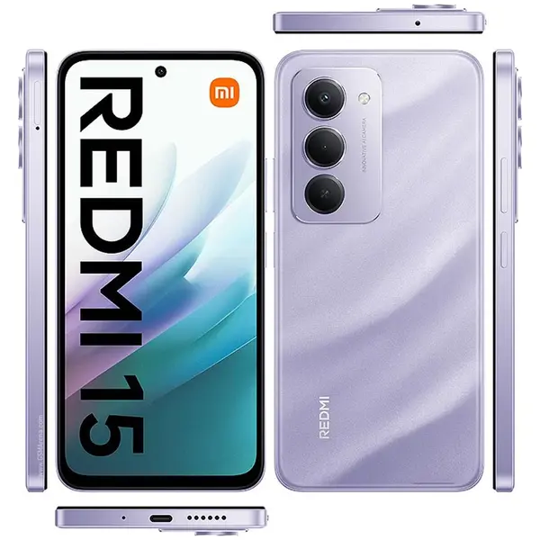 گوشی موبایل شیائومی مدل Redmi 15 4G دو سیم کارت ظرفیت 256 گیگابایت و رم 8 گیگابایت - 4