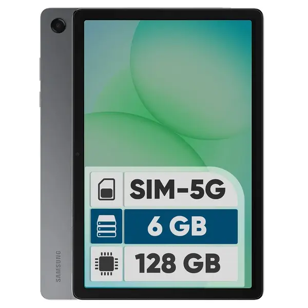 تبلت 11 اینچ سامسونگ مدل Galaxy Tab A11 Plus 5G ظرفیت 128 گیگابایت و رم 6 گیگابایت