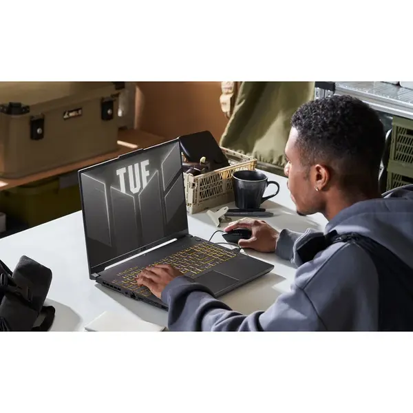 لپ تاپ 16 اینچی ایسوس مدل TUF Gaming F16 FX607VJ-RL080-Core 5 210H-16GB DDR4 3200MHz-512GB SSD-RTX3050 6GB-WUXGA 144Hz - 6