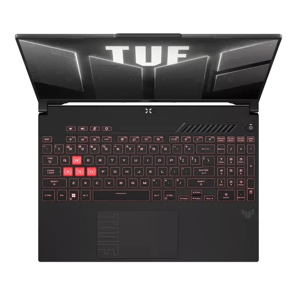 لپ تاپ 16 اینچی ایسوس مدل TUF Gaming A16 FA607NUG-WH73-R7 7445HS-RTX4050 6GB-16GB DDR5 5600MHz-512GB SSD-FHD 144Hz-W - 4